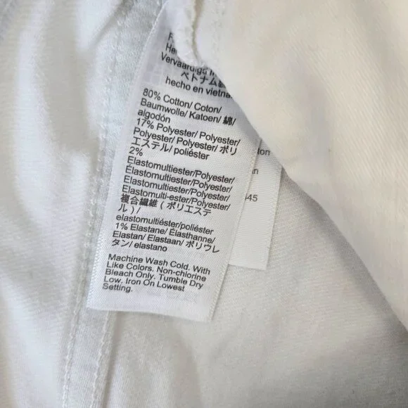 NWT J. Crew Factory Fly High Rise Stovepipe Jeans with Raw Hem Size 29 - Picture 7 of 7